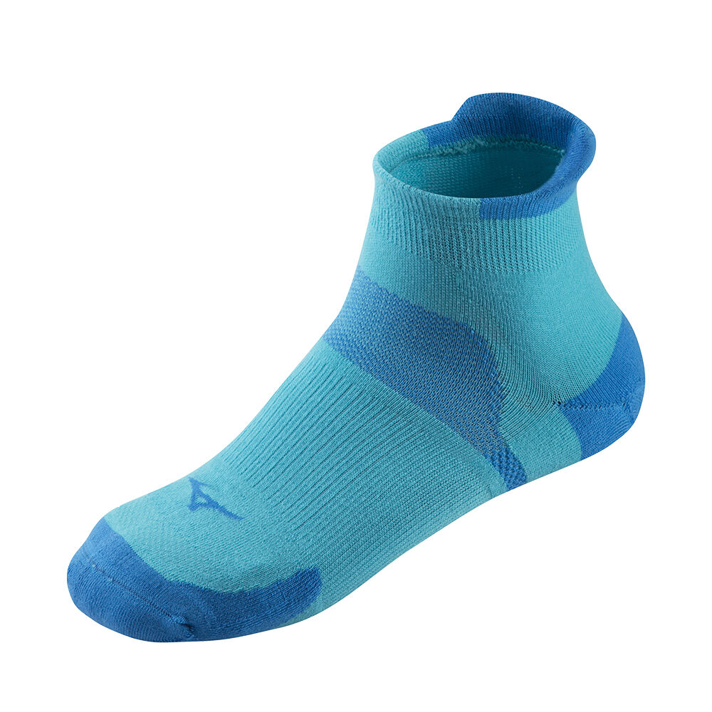 Calcetines Mizuno Running Drylite Race Bajos Para Mujer Azules 5736209-UB